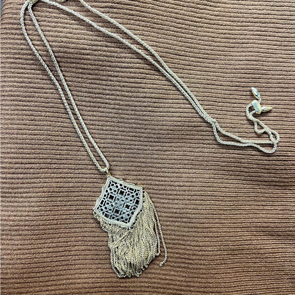 Kendra Scott Mixed Metal Necklace